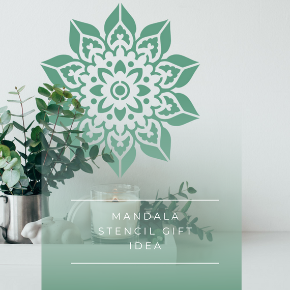 Doily Mandala Wall Stencil - Elegant Mandala Design | Mandala Stencil