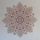 Heilige Mandala - XXL Mandala-muurstencil