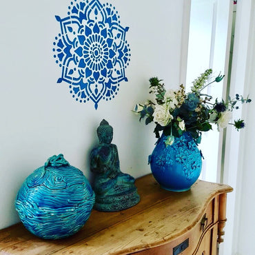 Tibet Mandala-Mandala-stencil